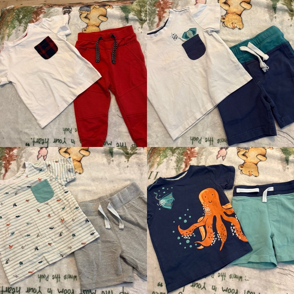 Tommy Bahama Kids Matching Sets - Sea, Safari, and Red